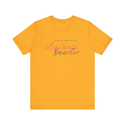 Yellow t-shirt with text on a white background