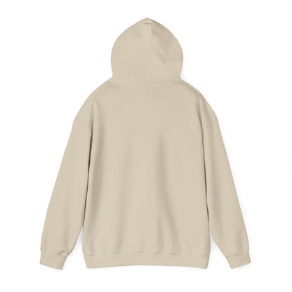 Beige hoodie on a white background