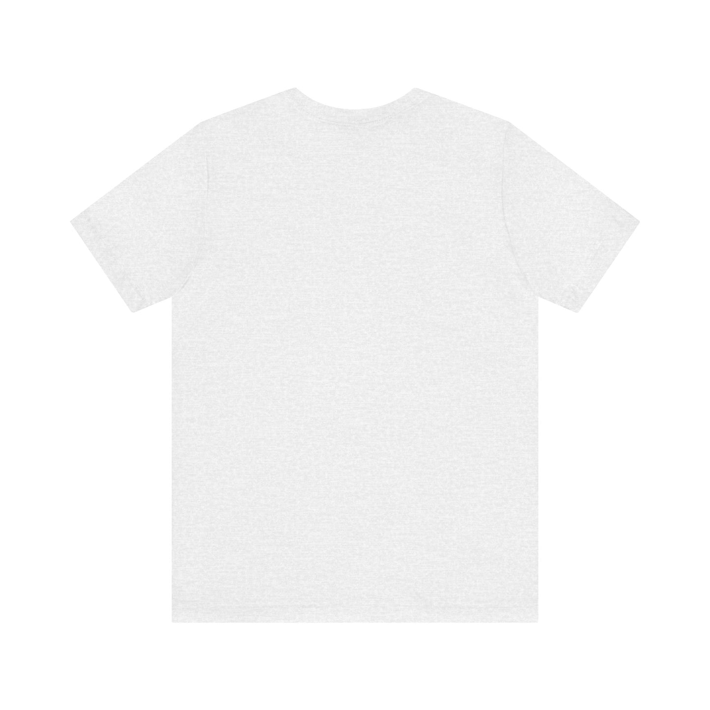 Plain white t-shirt on a white background