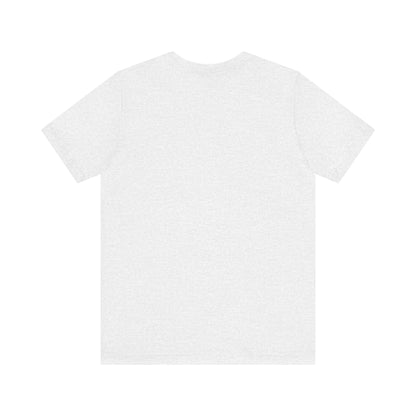 Plain white t-shirt on a white background