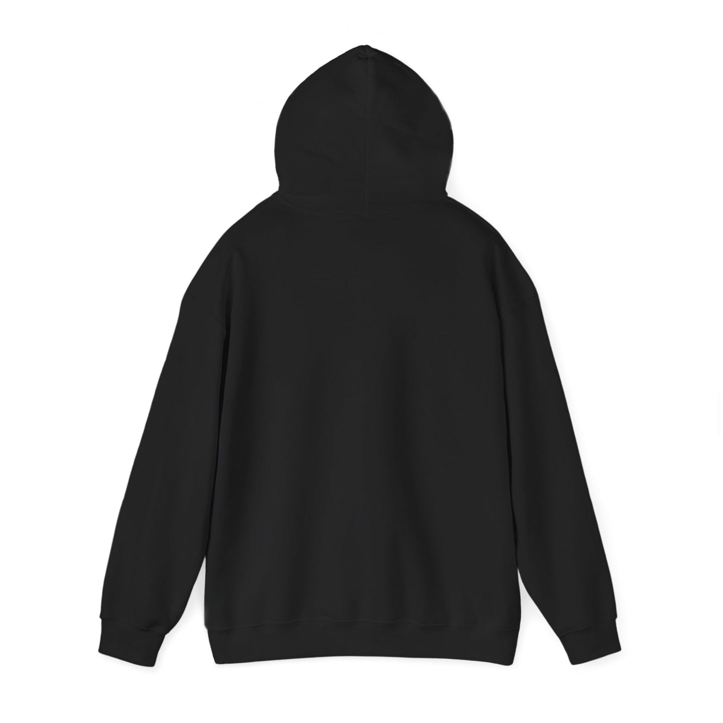Black hoodie on a white background