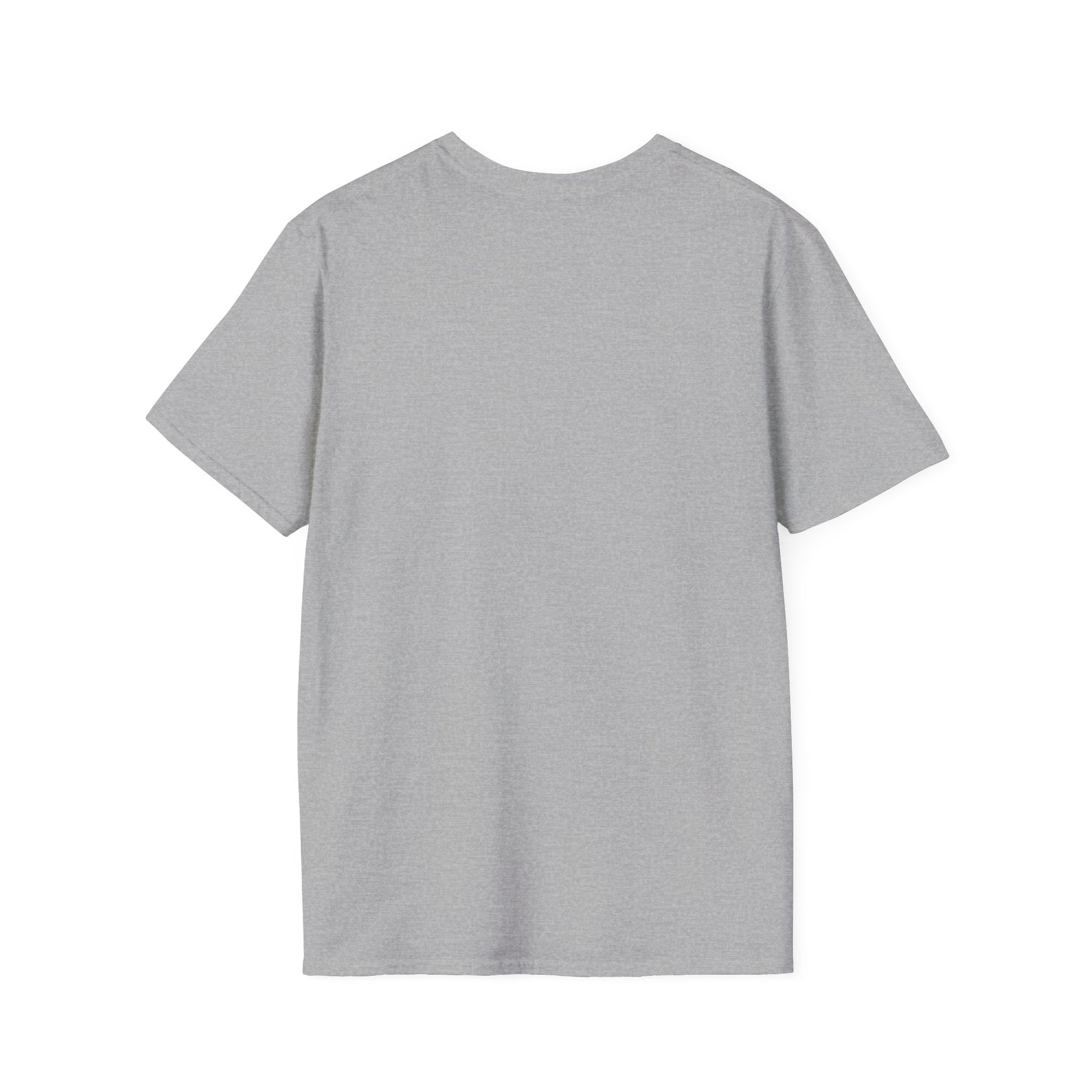 Gray t-shirt on a white background