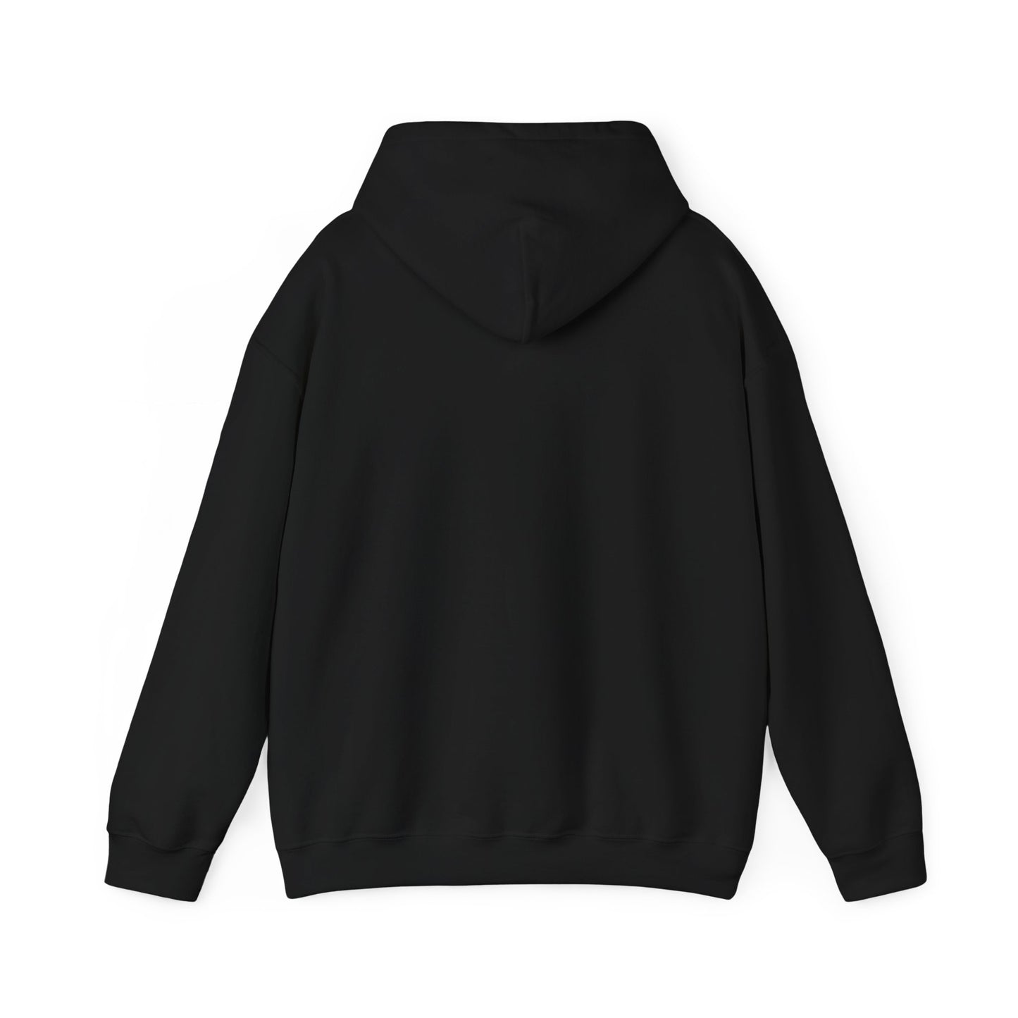 Black hoodie on a white background
