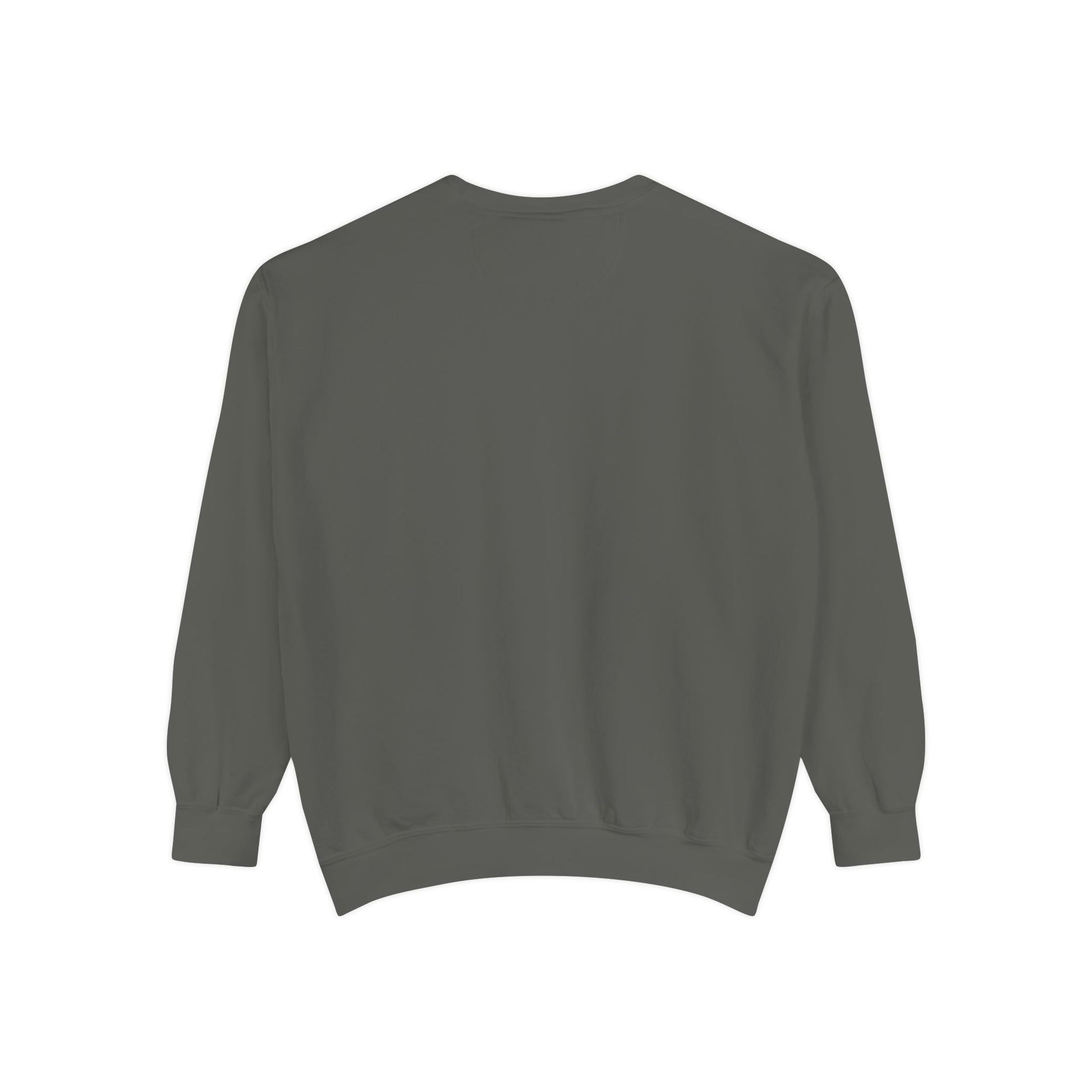 Gray sweatshirt on a white background